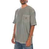 S/S LOOSE POCKET T-SHIRT SHADY GREEN - T-shirt Ras du Cou Homme Vert Homme CARHARTT WIP