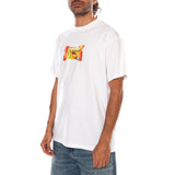 T-SHIRT S/S ROAD SIDE SNACK BLANC - Maglietta Girocollo Uomo Bianca  Uomo CARHARTT WIP