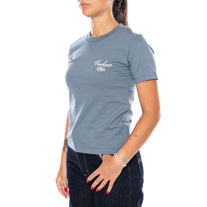 W' S/S GRACIOUS T-SHIRT SHADY BLUE - Maglietta Girocollo Donna Blu I036904 3RHXX CARHARTT WIP 