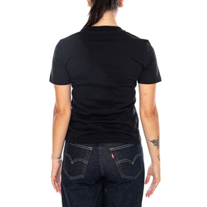 W' S/S GRACIOUS T-SHIRT BLACK - Maglietta Girocollo Donna Nera I036904 89XX CARHARTT WIP 