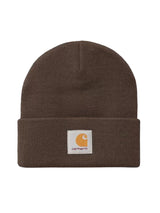 CARHARTT WIP SHORT WATCH HAT TOBACCO - Bonnet à Cuffia Marron ACCESSOIRES CARHARTT WIP