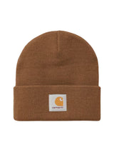 CARHARTT WIP SHORT WATCH HAT HAMILTON BROWN - Bonnet Marron ACCESSOIRES CARHARTT WIP