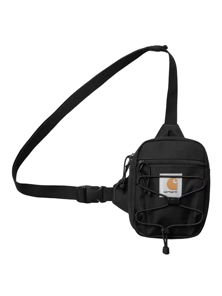 CARHARTT WIP KICKFLIP SHOULDER BAG BLACK - Borsa a Tracolla Nera I036970 89XX CARHARTT WIP 