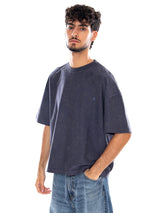S/S LAMBERT T-SHIRT DARK NAVY - T-Shirt Col Rond Homme Bleu Carhartt WIP