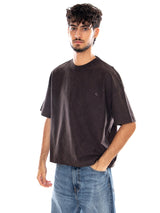 S/S LAMBERT T-SHIRT TOBACCO - T-Shirt Col Rond Homme Marron  Homme CARHARTT WIP