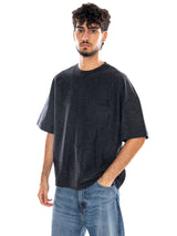 S/S LAMBERT T-SHIRT BLACK - T-Shirt Girocollo Uomo Nero Uomo CARHARTT WIP