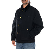 QUENTIN JACKET BLACK / BLACK - Veste Homme Noire Homme CARHARTT WIP