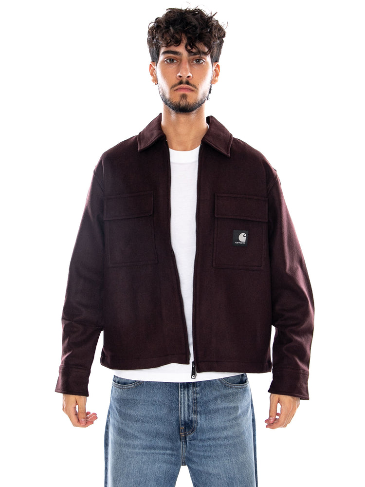 ATOKA SHIRT JAC PALISANDER - Giacca Uomo Marrone I037049 33HXX CARHARTT WIP 