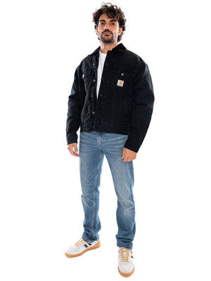 OG Trucker Jacket Black Stone Canvas - Giacca Uomo Nera I037058 00E4O CARHARTT WIP 