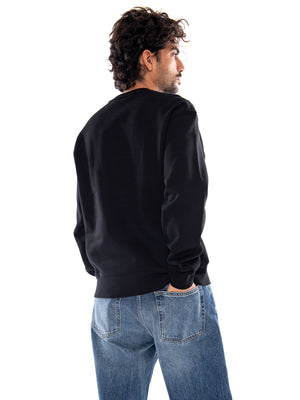 MACK SWEAT BLACK / WAX - Felpa Girocollo Uomo Nera I037099 K02XX CARHARTT WIP 