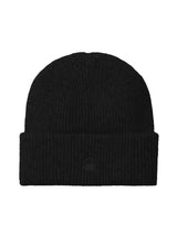 CARHARTT WIP CURTIS BEANIE BLACK - Bonnet à Revers Noir ACCESSOIRES CARHARTT WIP