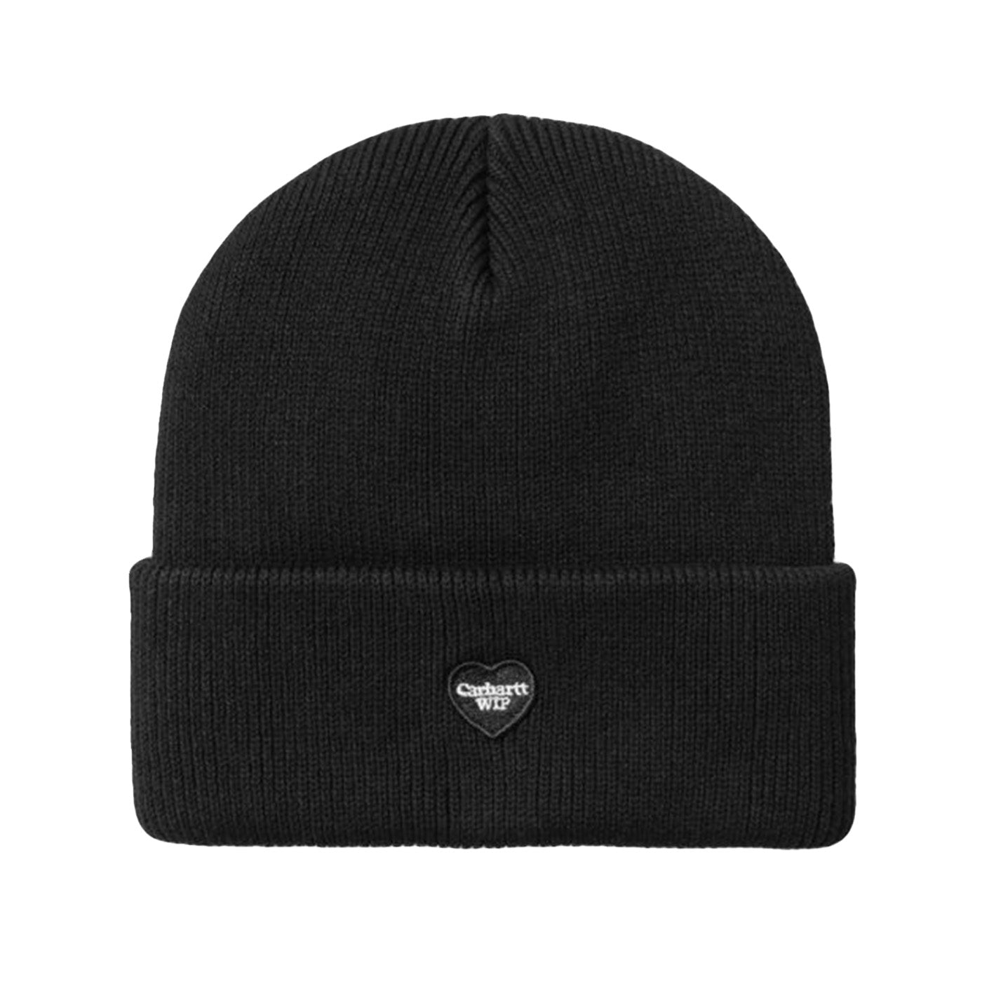 SMALL HEART BEANIE BLACK - Cappellino a Cuffia Nero I037107 89XX CARHARTT WIP 