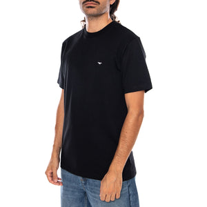 S/S SMALL HEART T-SHIRT BLACK / BLACK - Maglietta Girocollo Uomo Nera I037116 00EXX CARHARTT WIP 