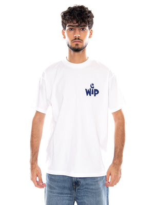 S/S CUTOUT T-SHIRT WHITE - Maglietta Girocollo Uomo Bianca I037221 02XX CARHARTT WIP 