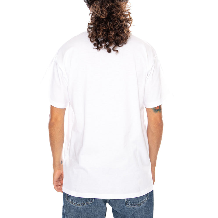 S/S RESTRAINT T-SHIRT WHITE - Maglietta Girocollo Uomo Bianca I037229 02XX CARHARTT WIP 