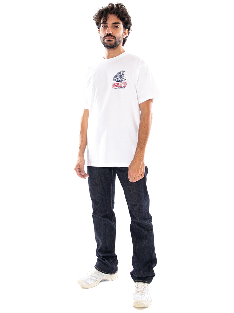Carhartt WIP S/S Hot Rat T-Shirt White - Maglietta Girocollo Uomo Bianca I037230 02XX CARHARTT WIP 