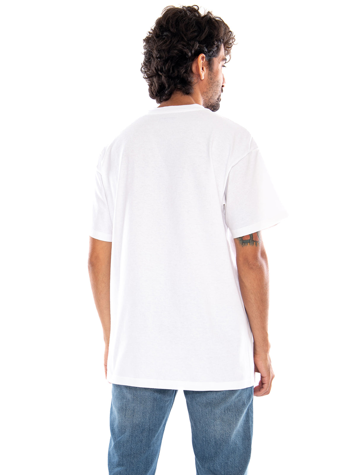 S/S Archive '95 T-Shirt White - Maglietta Girocollo Uomo Bianca I037236 02XX CARHARTT WIP 