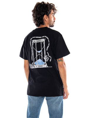 S/S Hourglass T-Shirt Black - Maglietta Girocollo Uomo Nera<BR/><BR/> I037247 89XX CARHARTT WIP 