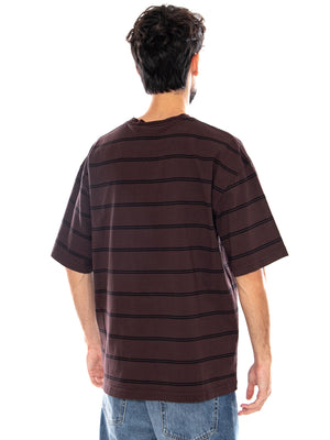 S/S CARDONA POCKET T-SHIRT NATURAL / DARK SCARAB - Maglietta Girocollo Uomo Multicolore I037272 3VQGD CARHARTT WIP 