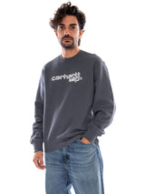 Wireless Sweat Styx / Wax - Crewneck Uomo Grigia Uomo CARHARTT WIP