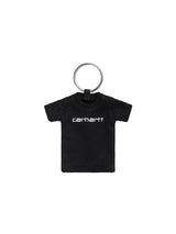 MINI SCRIPT T-SHIRT KEYCHAIN BLACK - Porte-clés Noir ACCESSOIRES CARHARTT WIP