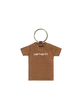 MINI SCRIPT T-SHIRT KEYCHAIN HAMILTON BROWN - Porte-clés Marron ACCESSOIRES CARHARTT WIP