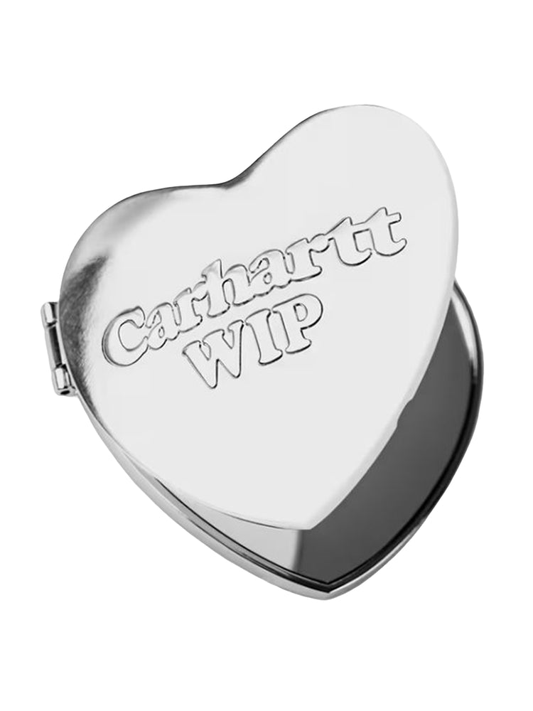 CARHARTT WIP HEART POCKET MIRROR SILVER - Specchietto da Tasca Argento I037355 95XX CARHARTT WIP 
