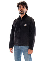 Veste OG Detroit Black / Black Tobacco Used Wash - Veste Homme Noire CARHARTT WIP