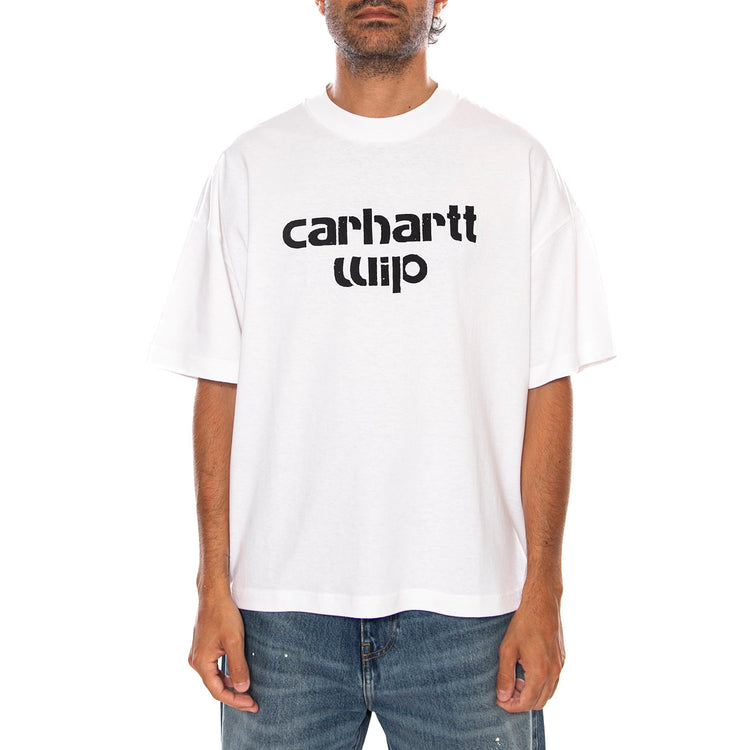 S/S ARCHIVE T-SHIRT WHITE - Maglietta Girocollo Uomo Bianca I037539 02XX CARHARTT WIP 