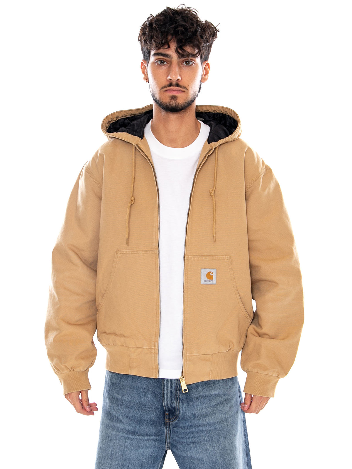 OG ACTIVE JACKET WIP DUSTY H - Giacca Uomo Marrone I037584 3TF4O CARHARTT WIP 