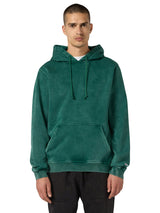 SWEATSHIRT À CAPUCHE VERT FADED - Felpa con Cappuccio Uomo Verde Uomo CHAMPION