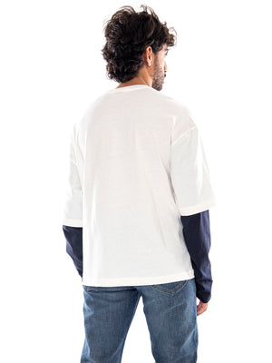 Champion Long Sleeve Crewneck T-Shirt EGT NNY - Maglia Uomo a Maniche Lunghe 223490 YS084 CHAMPION 