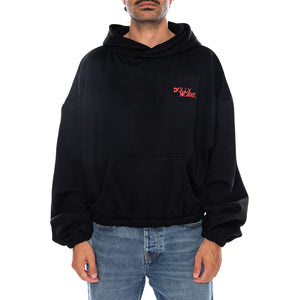 SHARD DOLLY NOIRE BOXY HOODIE BLACK POKÉMON - Felpa con Cappuccio Uomo Nera Collaborazione Pokémon SW1245 S4 DOLLY NOIRE 