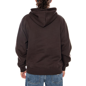 DOLLY NOIRE HOODIE COFFEE BEAN - Felpa con Cappuccio Uomo Marrone SW804 GQ DOLLY NOIRE 
