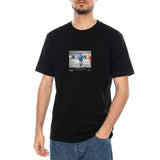 "Partita del Fango" Tee Black - T-Shirt Maradona Crewneck Homme Noir  Homme DOLLY NOIRE