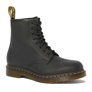 1460 GREASY BLACK - Stivaletti Stringati Uomo Neri 11822003 BLK DR.MARTENS 