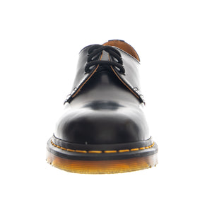 1461 Black Smooth 3 Eye Shoe - Scarpe Stringate Profilo Basso Uomo Nere 11838002 BLK DR.MARTENS 