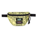 SPRINGER ALLOVER YELLOW - Sac banane Jaune / Multicolore  ACCESSOIRES EASTPAK