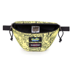 SPRINGER ALLOVER YELLOW SPONGEBOB - Marsupio Giallo / Multicolore EK000074 E0A1 EASTPAK 