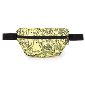 SPRINGER ALLOVER YELLOW SPONGEBOB - Marsupio Giallo / Multicolore EK000074 E0A1 EASTPAK 