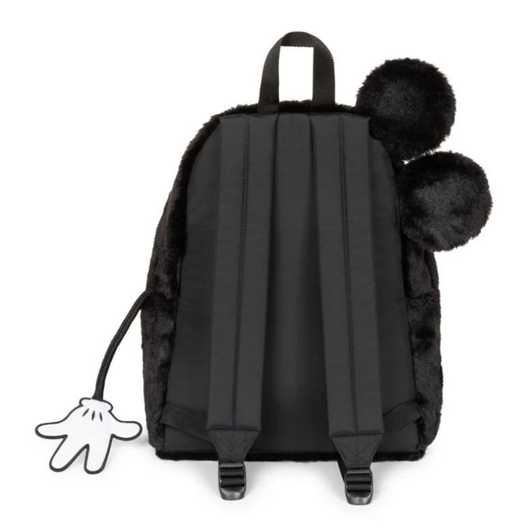 PADDED PAK'R MICKEY FUZZY BLACK - Zaino Nero EK000620 D0L1 EASTPAK 