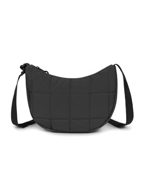 HALF MOON BAG PUFF CHECK BLACK - Borsa a Tracolla Nera EK0A5BOG D0F1 EASTPAK 