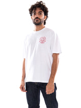 Edwin Music Channel TS White/Red - T-Shirt Homme Blanc/Rouge - EDWIN