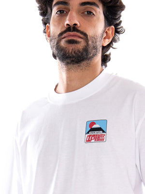 Edwin Sunset on Fuji San TS SS White - T-Shirt Uomo Bianca<BR/><BR/> I035001 2 EDWIN 