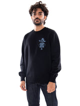 Edwin Ekoda Bath House Sweat Black - Sweat Homme Noir Homme EDWIN