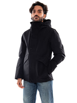 Elvine NOUHA_Ms Jacket Black - Giacca Uomo Nera<BR/><BR/> 331663 110 ELVINE 