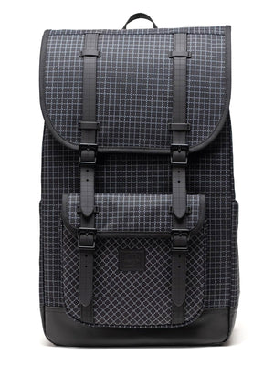 Herschel Little America Backpack Grid Black/Black - Zaino Nero 11390 07774 HERSCHEL 