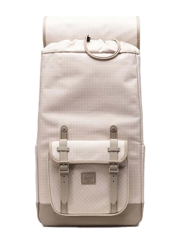 Herschel Little America Backpack Grid Pelican/Roasted Cashew - Zaino Beige 11390 07775 HERSCHEL 