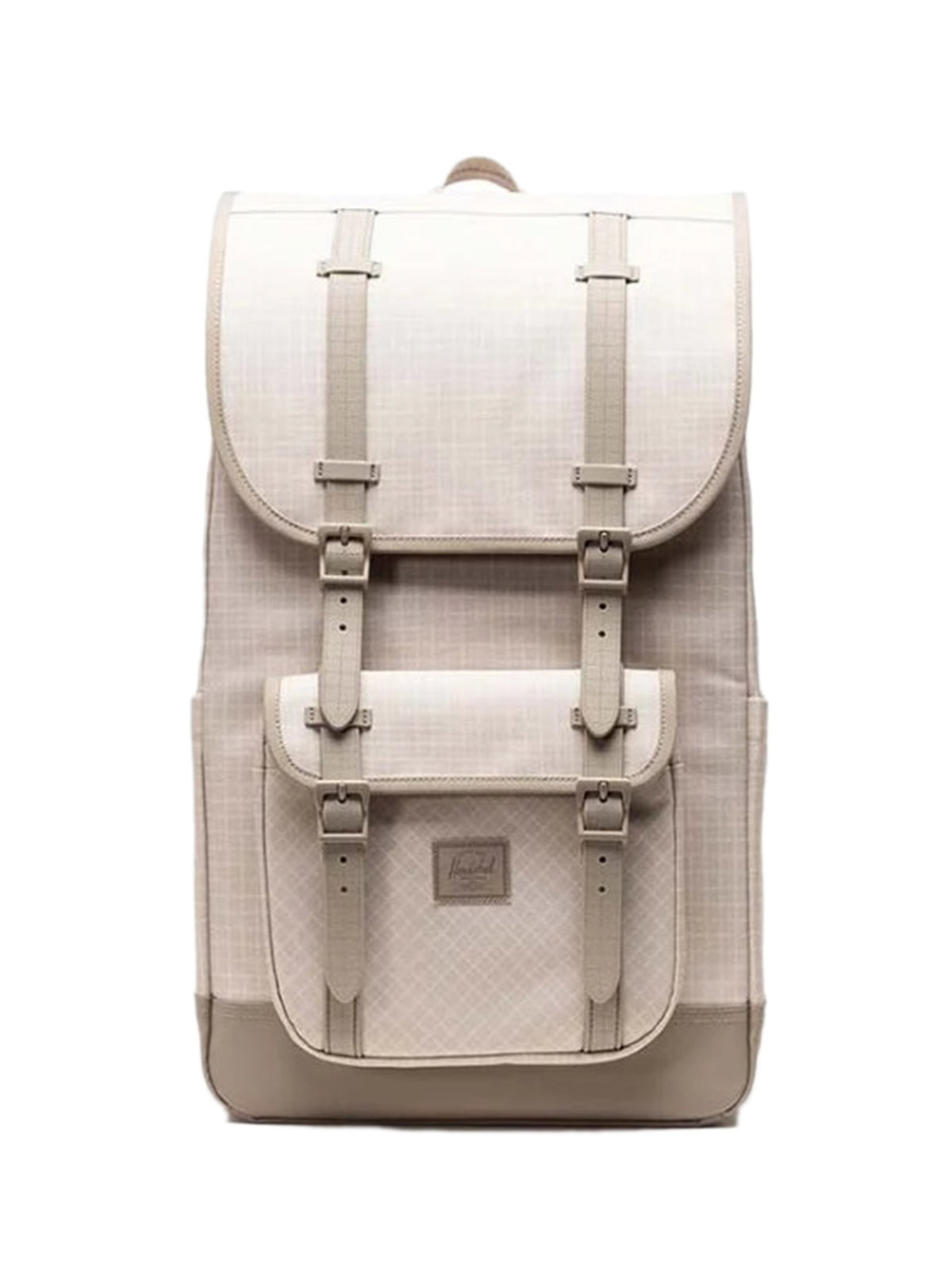 Herschel Little America Backpack Grid Pelican/Roasted Cashew - Zaino Beige 11390 07775 HERSCHEL 