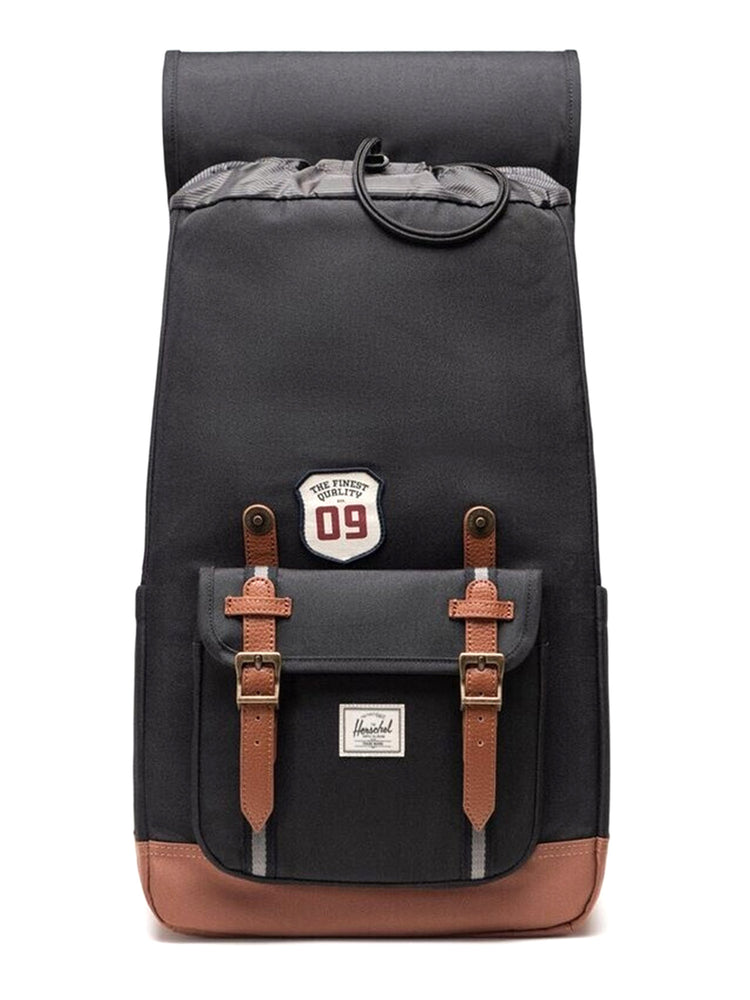 Herschel Little America Backpack Patches Black - Zaino Nero<BR/><BR/> 11390 07785 HERSCHEL 